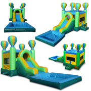 inflatable water slide combo